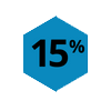15% Icon.