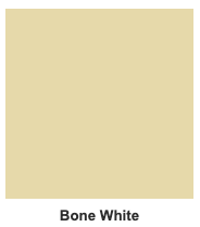 DEK-Coat Deck Coating Color Swatch: Bone White. A classic, elegant shade for a timeless look